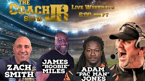 PAC MAN JONES JOINS ME LIVE | BOOBIE MILES & ZACH SMITH JOINS ME AS WELL | THE COACH JB SHOW