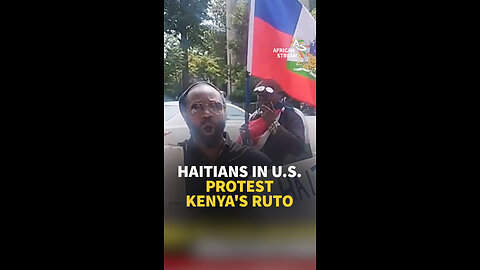 HAITIANS IN U.S. PROTEST KENYA’S RUTO