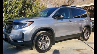 2023 Honda Passport Trailsport 3.5L V6 full detailed walk through