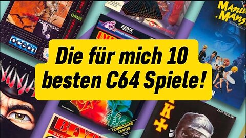 Die 10 besten C64 Spiele aller Zeiten!