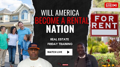 ECONOMY ALERT: Will America Become A Rental Nation…🏠🏦