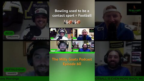 BOWLING = FOOTBALL #funny #draftkings #trending #dfs #podcast #jokes #nfl #football #short #bowling