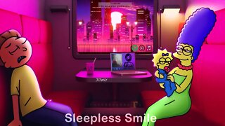 Chill Drive - Lofi hip hop ~ "Sleepless Smile" ~ Stress Relief, Relaxing and Deep Focus Music