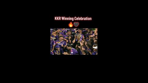 IPL KKR Winning celebration 🎉🎉