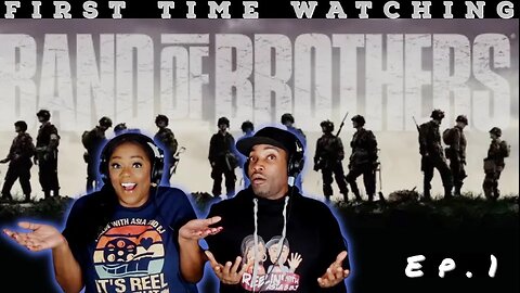 Band of Brothers Ep.1 Reaction | First Time Watching | Asia and BJ