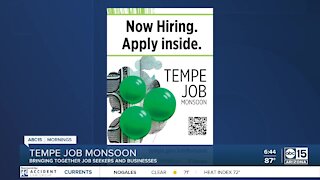 Tempe Job Monsoon hoping to get more people hired