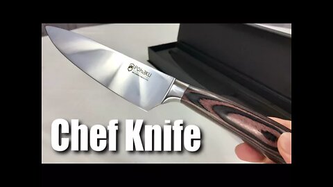 Pohaku 8 inch Professional Multipurpose Chef Kitchen Knife Review