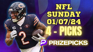 PRIZEPICKS | BEST PICKS WEEK 18 #NFL SUNDAY | 01/07/24 | PROP BETS | #BESTBETS | #FOOTBALL | TODAY