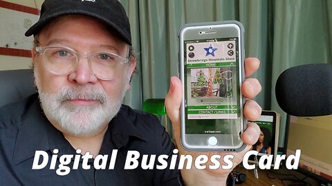Digital Business Card with QR code