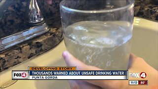 Residents concerned over drinking water in Punta Gorda