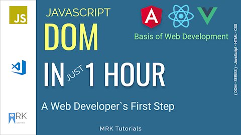 JavaScript DOM Tutorial for Beginners: Learn JavaScript DOM in 1 Hour [2021]