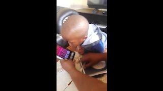 SOUTH AFRICA - Pretoria - 2 year-old genius Omphile Tshai (videos) (Uvo)