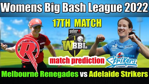 melbourne renegades vs adelaide strikers wbbl prediction , today match prediction , MLRW VS ADSW