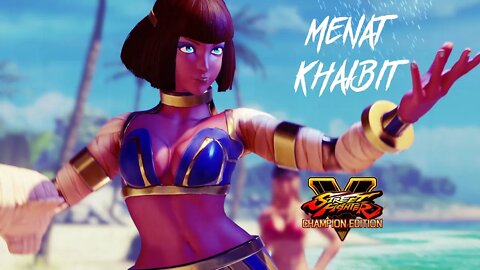 Street Fighter V Menat Khabit Outfit