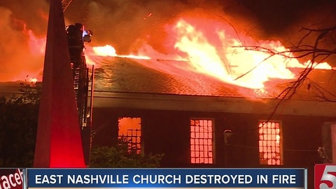 Eastminster Presbyterian Destroyed By Fire