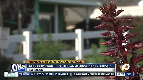 La Mesa neighborhood pleads for help against suspected "Drug Houses"