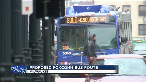 Bus route proposed to transport Foxconn employees