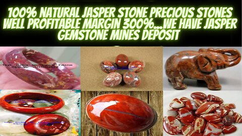 100% natural jasper stone precious stones well profitable margin 500%...