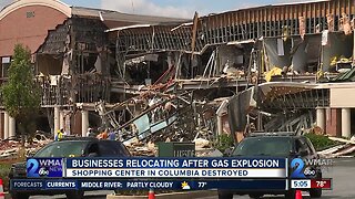 Businesses relocating after gas explosion in Columbia
