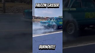 Ford Falcon Nostalgia Gasser Smokey Burnout! #ford