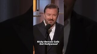 Ricky Gervais Roasts Hollywood