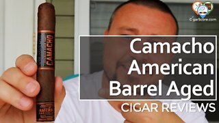ABA Just OK? Camacho AMERICAN BARREL AGED Robusto - CIGAR REVIEWS by CigarScore