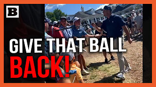 Justice on the Links! Bryson DeChambeau Yells at Man Who Ran Off with Ball Meant for a Child