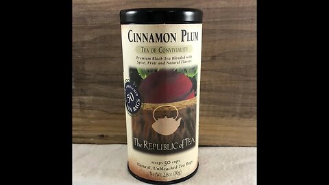 October Tea Pairing: Cinnamon Plum