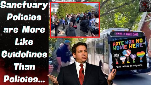 Ron DeSantis WINS! Martha's Vineyard Activates 125 NATIONAL GUARD to Deal With 50 Immigrants!