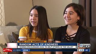 Las Vegas family is on a mission to spread love through Random Acts of Kindness