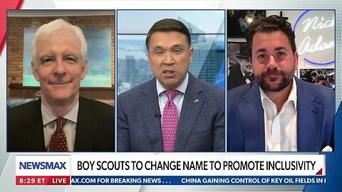 Nick Adams Debates Boy Scouts Name Change on Newsmax