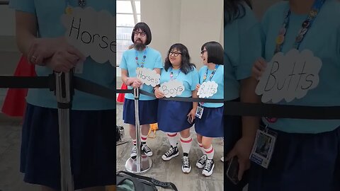 Tina from Bob's Burgers at Comic Con