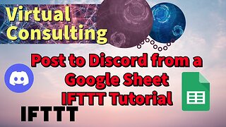 Post to Discord from a Google Sheet | IFTTT Tutorial