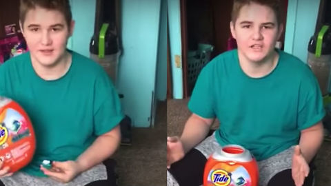 Kid Goes On Epic Rant About Ridiculousness Of Tide Pod Challenge