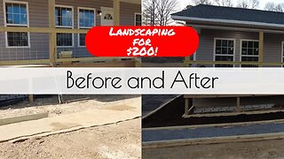 How to DIY Landscape on a Budget!
