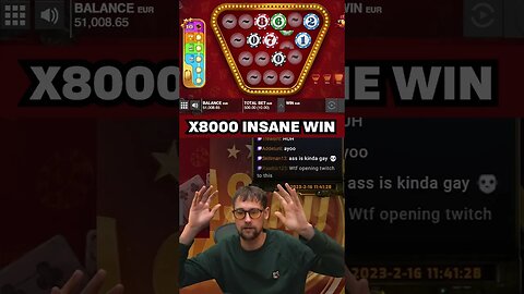 Casinodaddy "It Finally Happened!" | 8000X Generous Jack Slots Online
