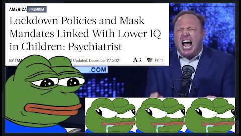 CHILD ABUSE! Lowered IQs Linked To Masks, Lockdown Policies!