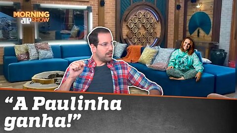 Paulinha não aparece no programa e pode estar na Fazenda