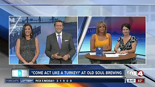 Act like a turkey tonight for Thanksgiving eve