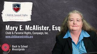 Back To School Campaign | MARY MCALLISTER | Child & Parental Rights Campaign