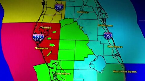 Huracán IAN sus efectos “Aviso de tornado para Islamorada 2:10 am” 09/26/22