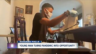 Young man turns pandemic into opportunity