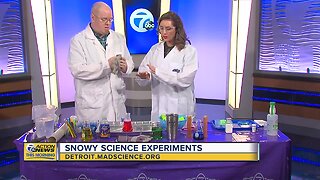 Snowy Science Experiments