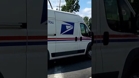 Mail Carrier passes as I am leaving an Audit #1a #audit #1aaudits