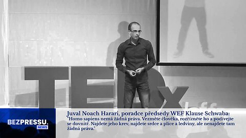 Juval Noach Harari, poradce předsedy WEF Klause Schwaba