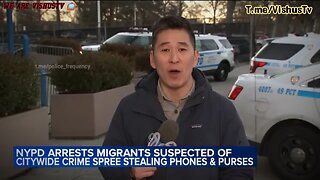 NYCPD Arrested Migrants For Citywide Crimes... #VishusTv 📺