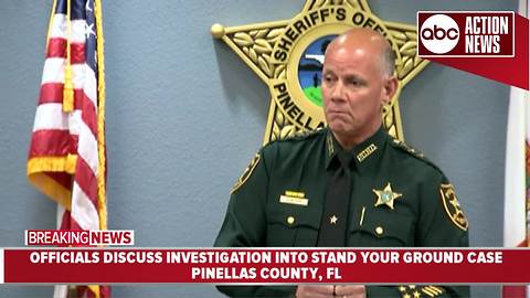 Pinellas Sheriff updates ongoing investigation into "Stand Your Ground" shooting | news conference