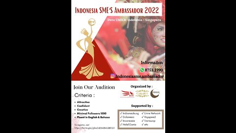 ISA / Indonesia SME Ambassador 2022 Briefing