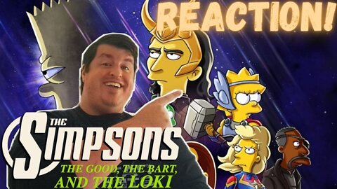 The Simpsons: The Good, The Bart, and the Loki Reaction!