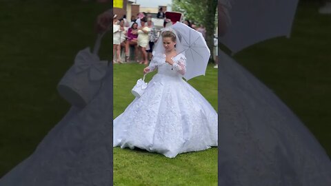 Communion girl mini bride dress Mayo Ballina